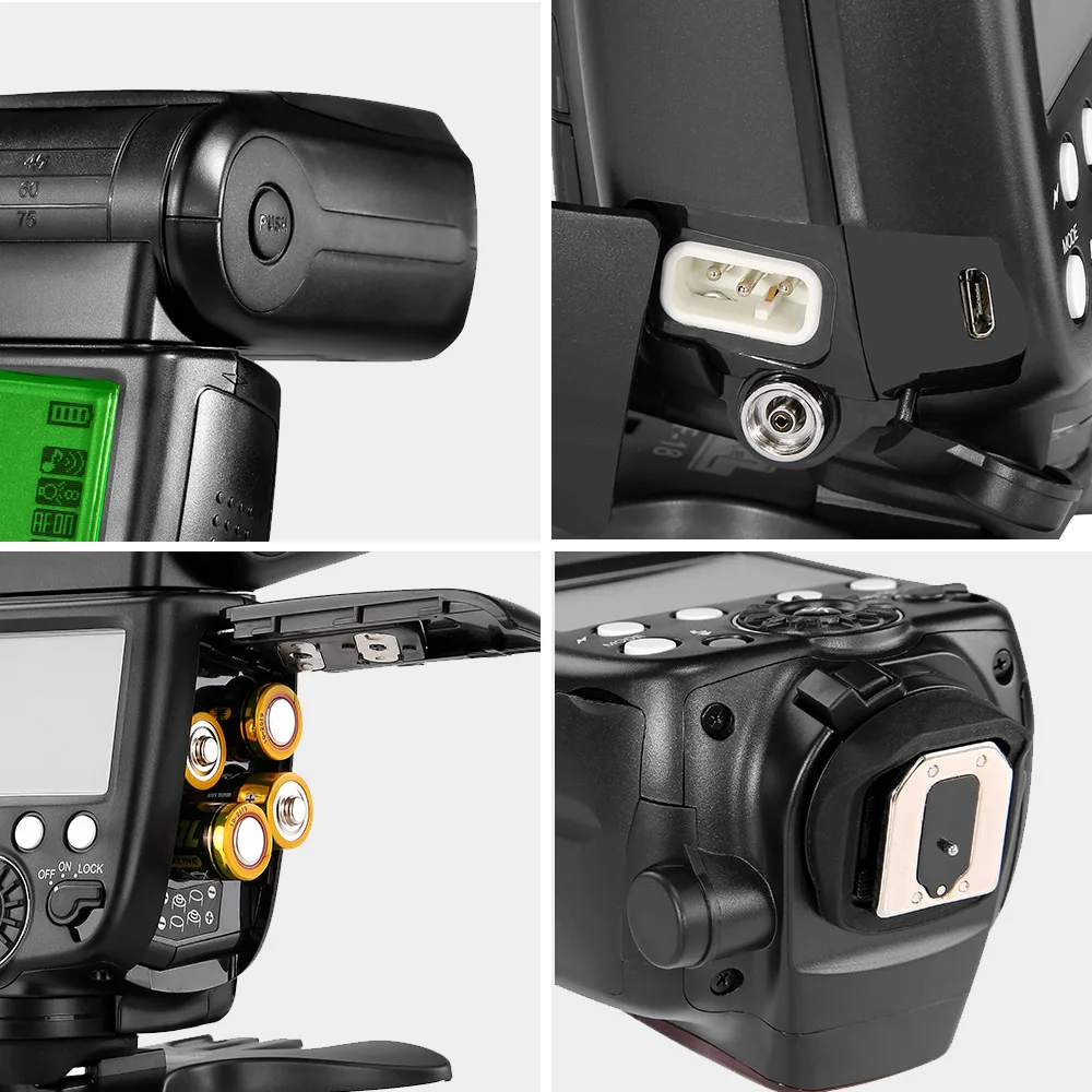 Pixel M8 универсальный фонарик для вспышки и KING PRO Беспроводной TTL триггер Canon 60D 1100D