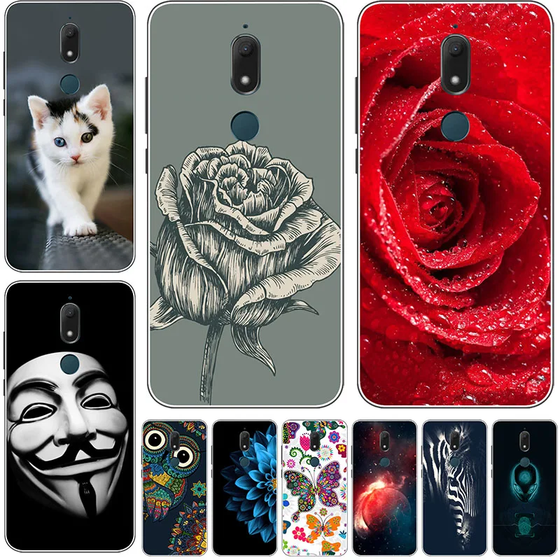 5," для Coque Wiko View Prime чехол для Wiko View Prime чехол Капа Funda мягкие силиконовые чехлы для рисования сова животное узорные