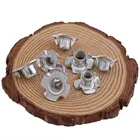 Оцинкованная гайка с четырьмя зажимами, M3 M4 M5 M6 M8 M10 M12 дюйма, 10 шт.