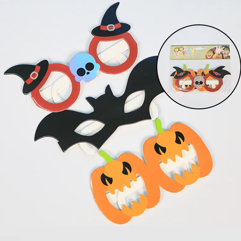 Children's Birthday Party Supplies Baby Decorative Masks Festival Dress Up Halloween Goggles Atmosphere Paper Unicorn Mask qq039 | Дом и