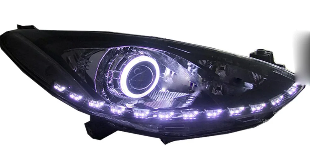 Автомобильный бампер налобный фонарь для Mazda2 передсветильник свет Demio 2007 ~ 2015