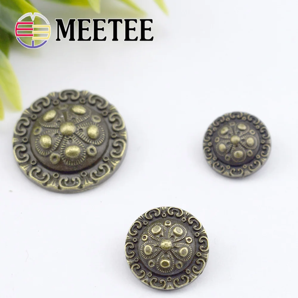 10 pcs/lot Restoring ancient ways design Snap Fastener leather wallet snap buttons DIY Garment accessories D3-7 | Дом и сад