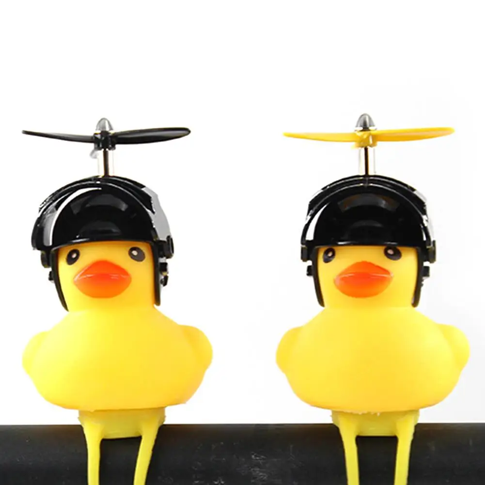 Сломанный ветер утка носить шлем рог велосипед мотоцикл жесткая шляпа Рог Свет