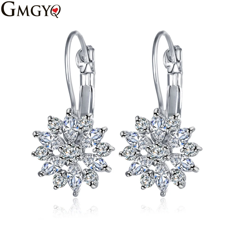 

GMGYQ Aretes De Mujer Modernos Korean Fashion Earring Rose Gold Color Ear Cuffs For Women Minimalist Jewelry Clip Earrings Kids