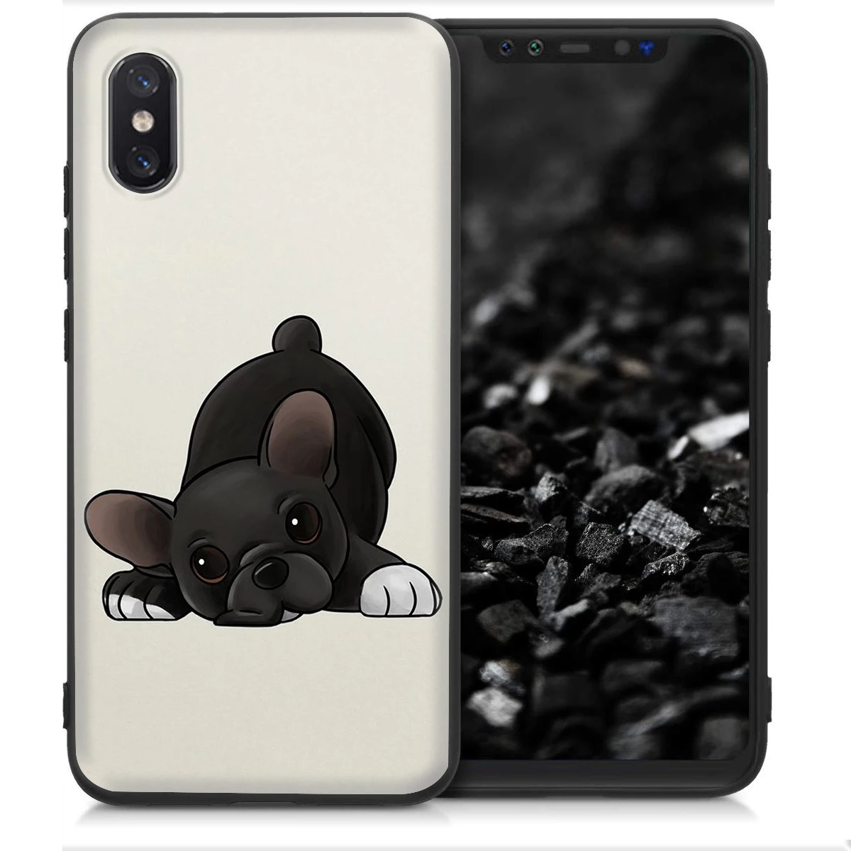 Чехол Lavaza с бульдогом из ТПУ для Xiaomi MI Redmi Poco X2 K30 Note 8T 10 6 8 9 9se A1 A2 A3 MAX 3 Lite Pro Plus f1 |