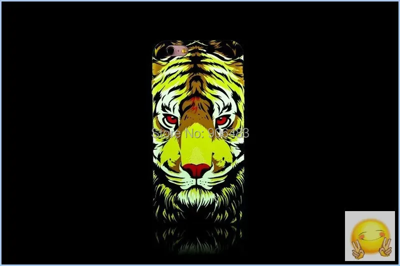 Чехол с люминесцентным животным для samsung A50 S9 S10 Plus, чехол с изображением слона, тигра, ночного свечения, тонкий мягкий чехол для телефона s для iPhone XR XS Max