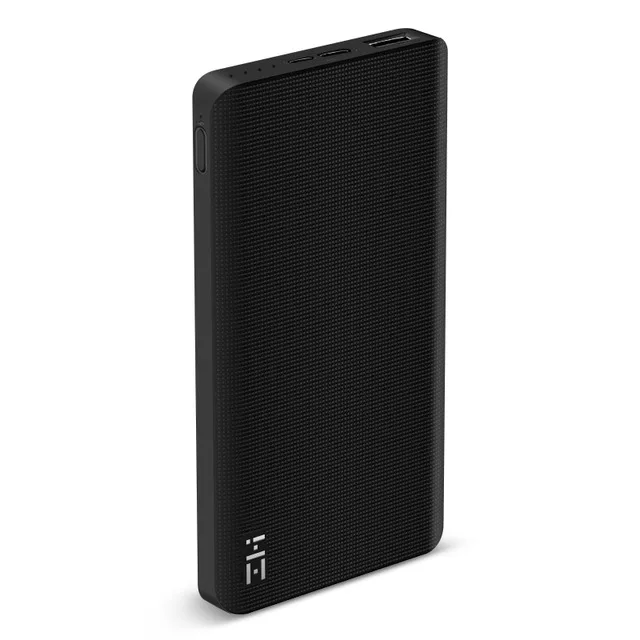Black ZMI power Bank 10000 мАч Внешний аккумулятор Портативная зарядка Быстрая зарядка 2,0 Двусторонняя Быстрая зарядка для iPhone - Цвет: Black
