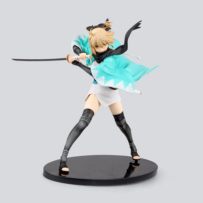 21 см Аниме Судьба Ночь судьба KOHA-ACE Сакура сабля Okita Souji ПВХ фигурку Модель игрушки