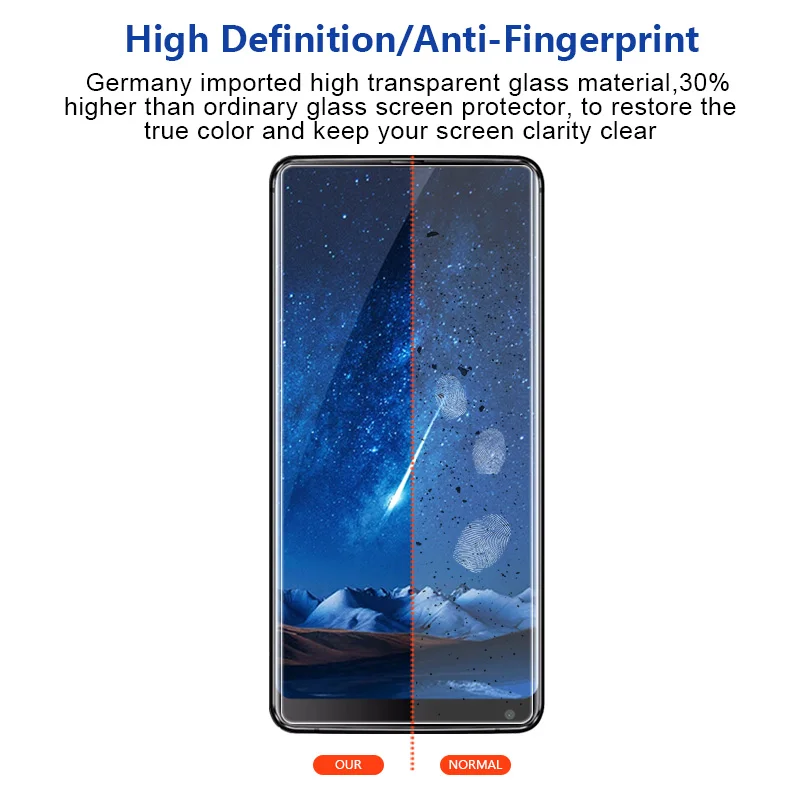 Oukitel Mix 2 закаленное стекло Vkworld S8 2.5D 9 H Защитная пленка для экрана против царапин