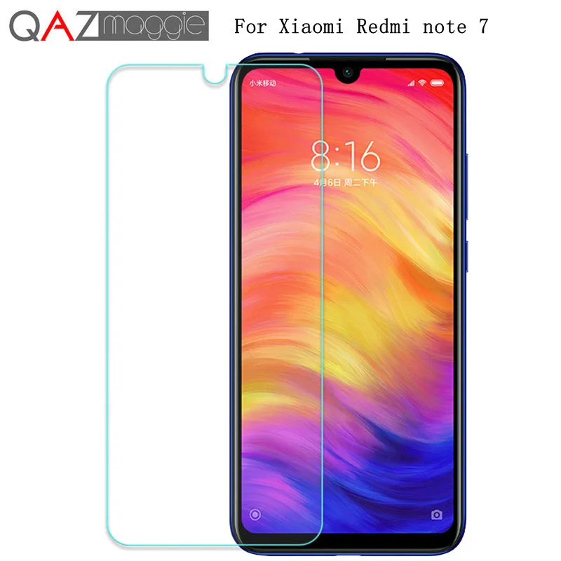 Xiaomi Redmi Note 7 закаленное стекло Pro прозрачное HD защита от отпечатков пальцев