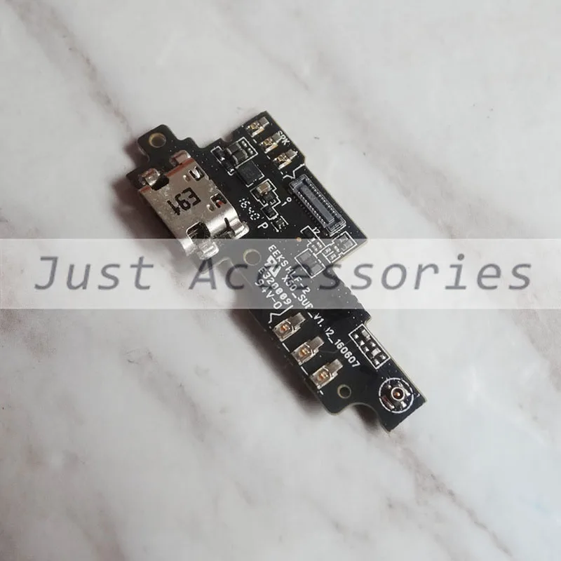 Б/у USB Micro Plug плата для зарядки Вибрационный микрофон Замена в сборе Wileyfox Swift 2 Plus