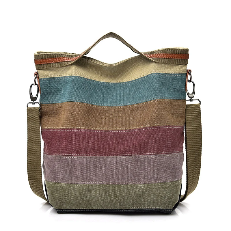 

Teenagers Casual Canvas Handbags Shoulder Bags for women 2018 Simplicity Soft Medium Size Handbag Messenger Bag tote bolsa mujer
