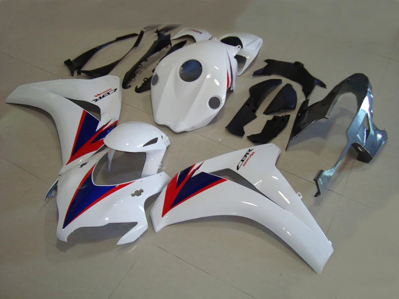 Новая форма для литья под давлением обтекатель Honda CBR1000RR 08 09 10 11 белый и черный CBR