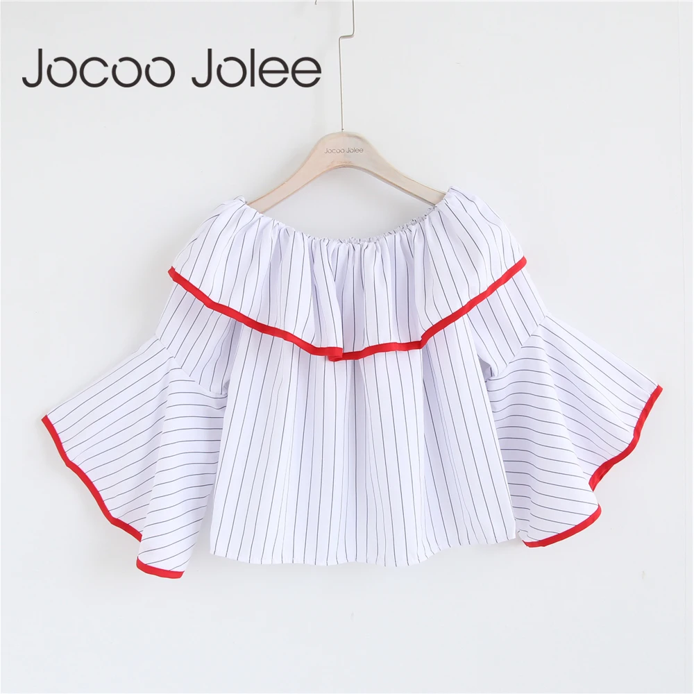 Новые Модные Топы Jocoo Jolee с открытой спиной женские топы длинным рукавом и