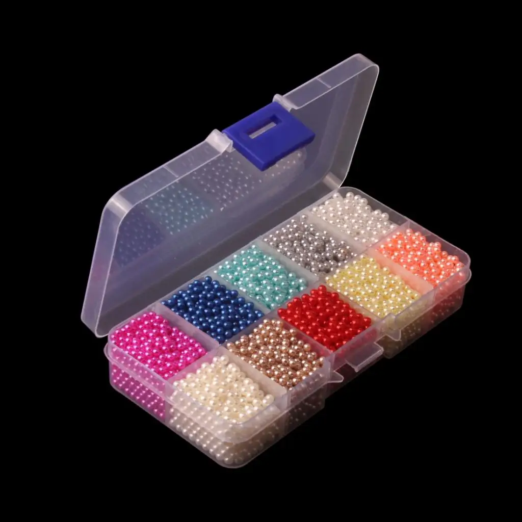 3mm 4mm 5mm 6mm Colored Faux Pearls No Hole ABS Plastic Loose Beads DIY Jewelry Making Craft | Украшения и аксессуары