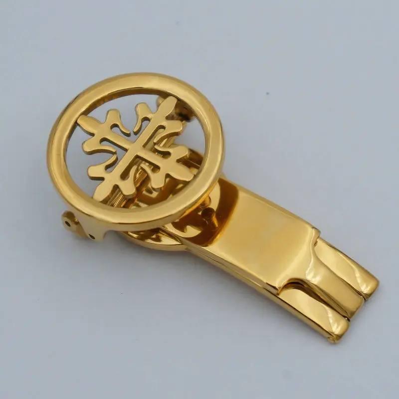 MAIKES высококачественные часы из нержавеющей стали Кнопка складная застежка