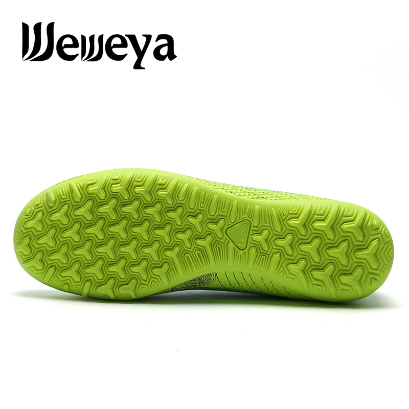 Высокие мужские футбольные бутсы обувь с сломанными гвоздями высоким голенищем