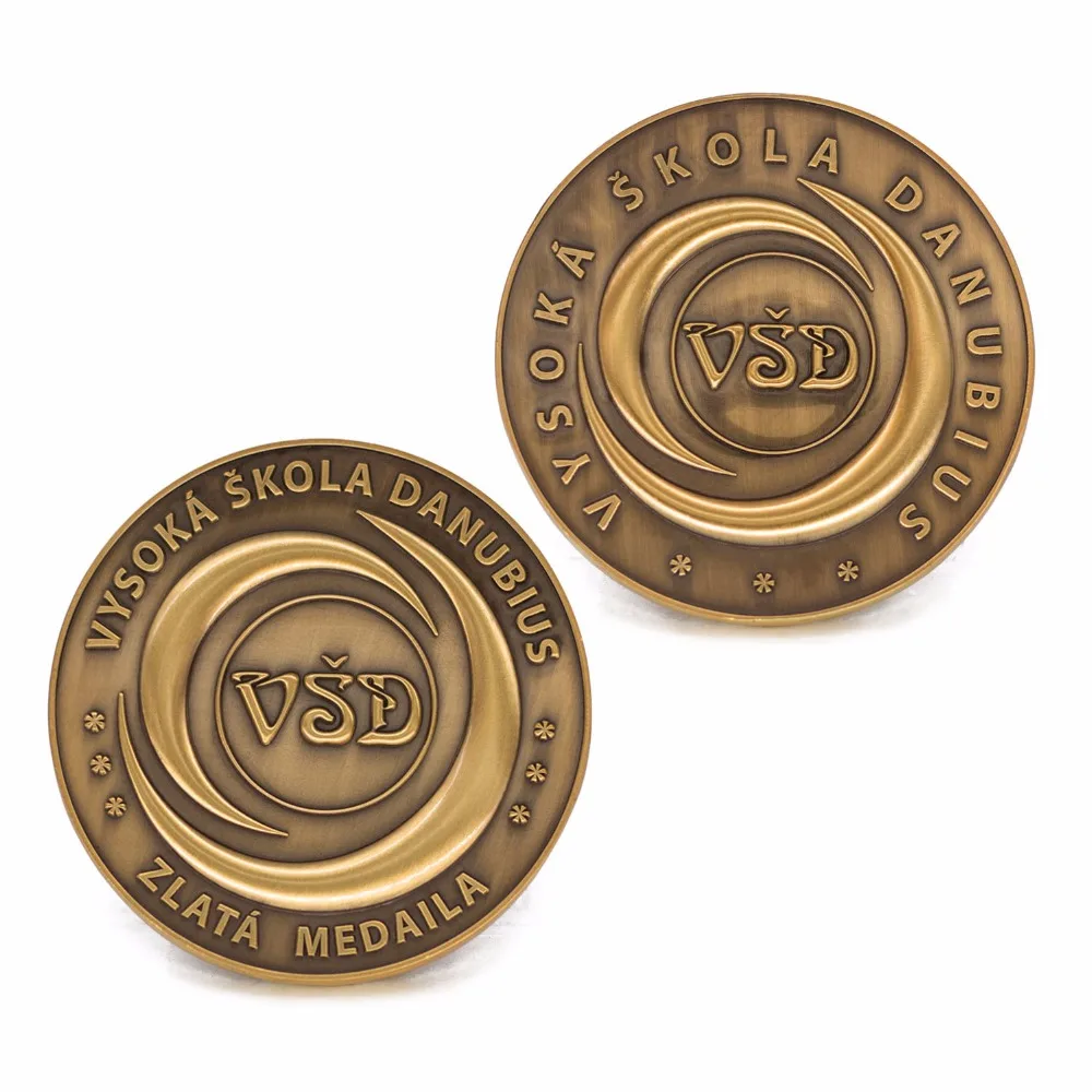 

Manufacturers custom two sided challenge coins cheaper bronze coins