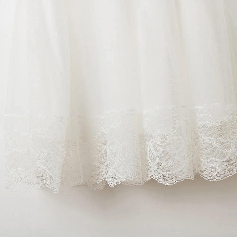 2018 Baby Girl Lace Tutu Dress Wedding and Party White Princess Girls Clothes For Infant Kids School Wear Fancy Clothing | Детская