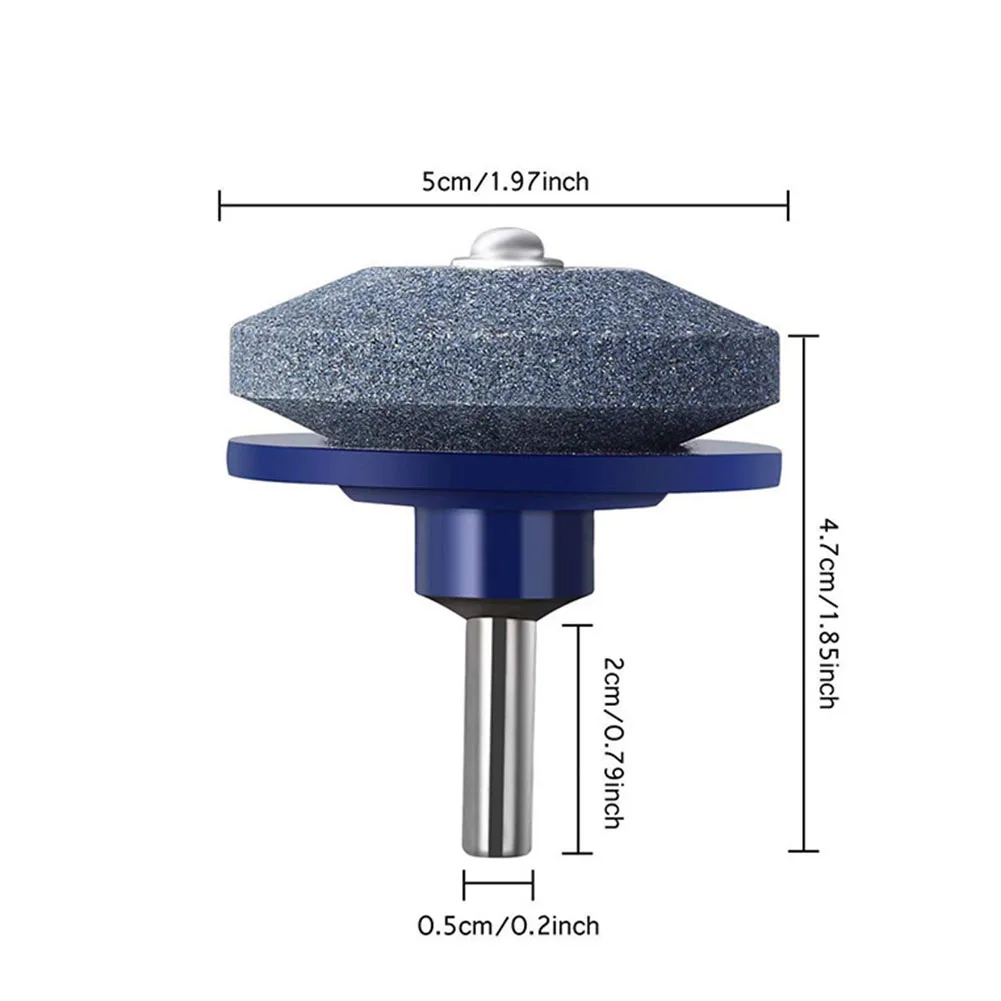 

Lawnmower Faster Lawn Mower Sharpener Blade Sharpener Universal Rotary Drill Cuts Grinding Rotary Drill Cuts Garden Tools