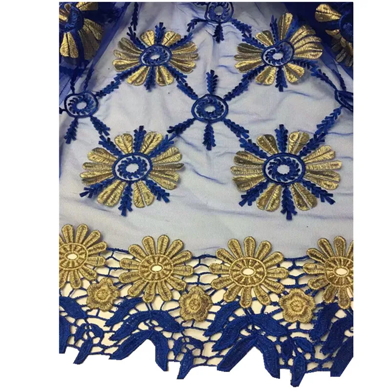 Африки Нигерии кружевной ткани для партии и свадебное платье Французский чистая