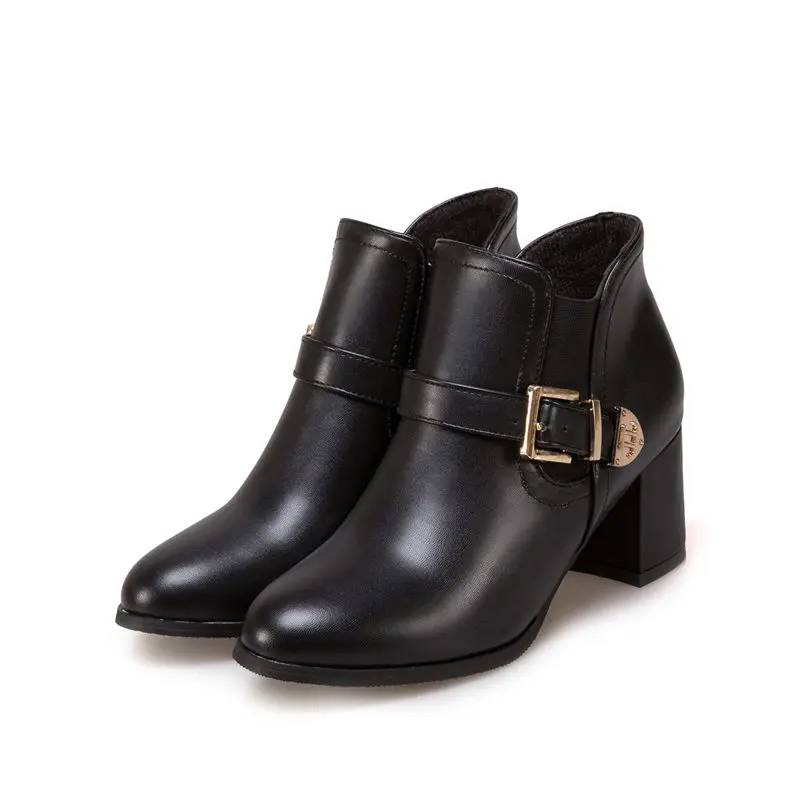 Smirnova/Лидер продаж 2020 Новое поступление Зимние женские ботильоны Ботинки на