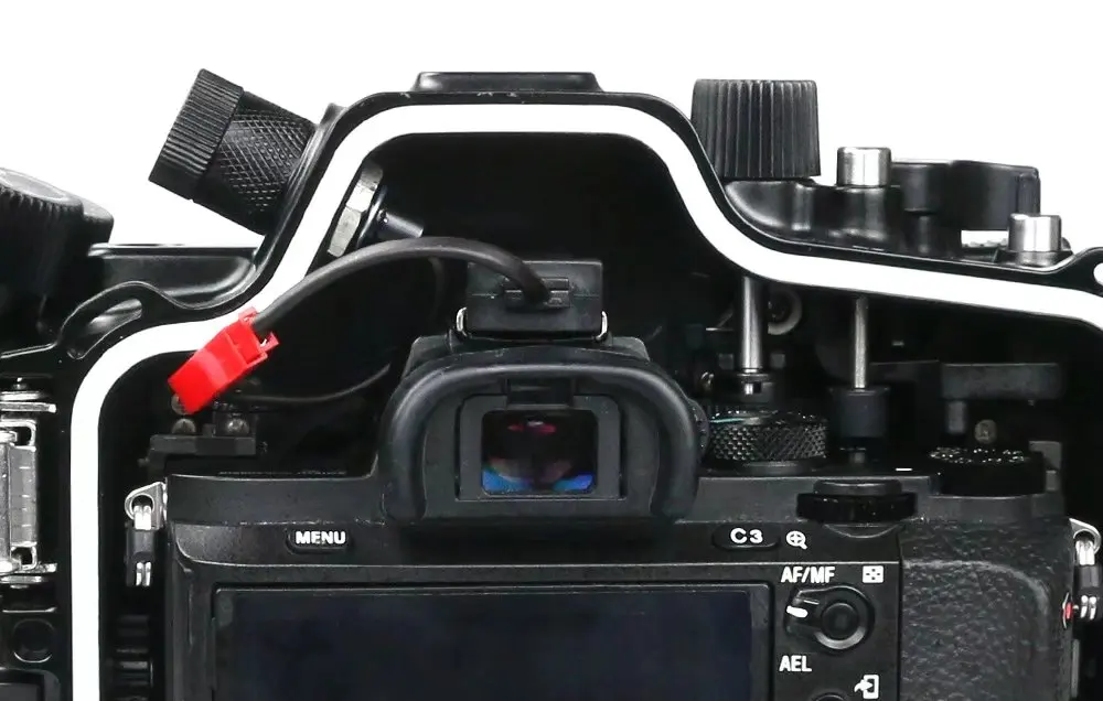 Для sony A7 II Mark II Meikon 100 M/325ft подводный водонепроницаемый алюминиевый чехол для камеры с объективами 16-35 мм и 28-70 мм
