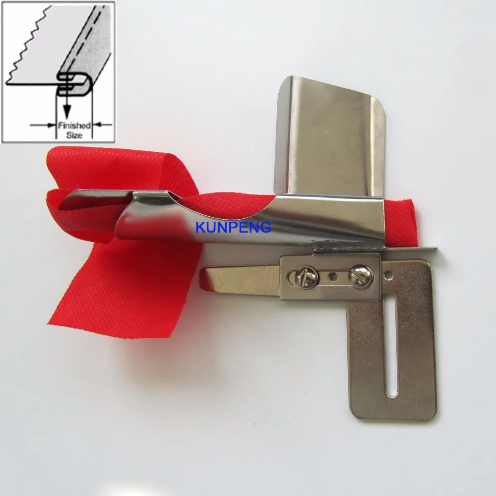 

1 PCS #A5B 20mm FINISH SIZE STRAIGHT FOLDER FOR most industrial sewing machines