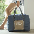 Мужская водонепроницаемая дорожная сумка, нейлоновая Большая вместительная сумка, складные дорожные сумки, ручной Багаж, упаковка кубиков, органайзер, бесплатная доставка