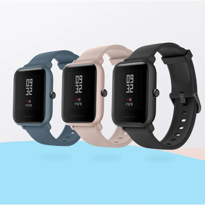 Смарт часы Amazfit Bip Lite в наличии глобальная версия 45 дней работы от батареи 3 АТМ