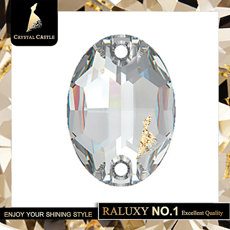 Стекло Crystal AB овальные Tear Drop Наветт листьев Класс AAAA Flatback Стекло пришить strass Вышивание камень для одежды Обувь ремесла