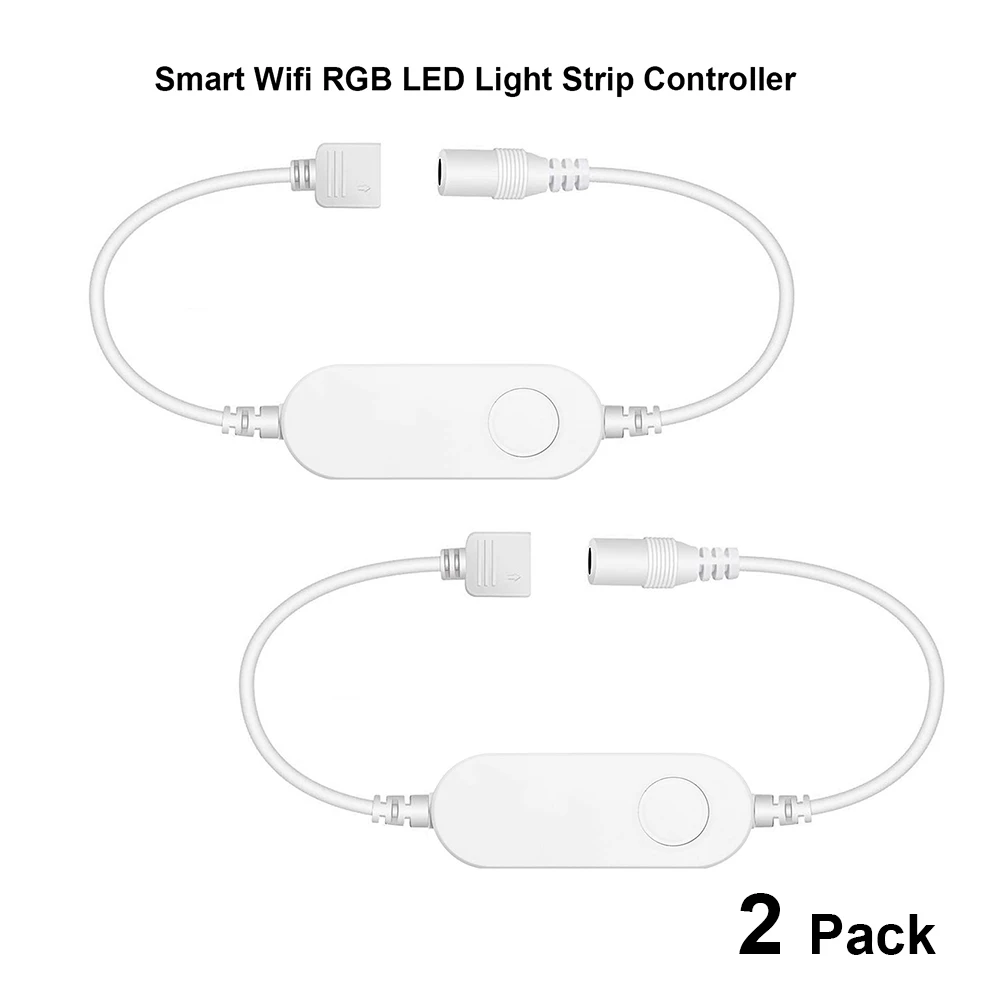 MW-RGB WiFi RGB светодиодный светильник, полоса, умное управление, таймер, управление, беспроводное Голосовое управление, совместимо с Alexa Google IFTTT APP Smart life - Цвет: MW-RGB