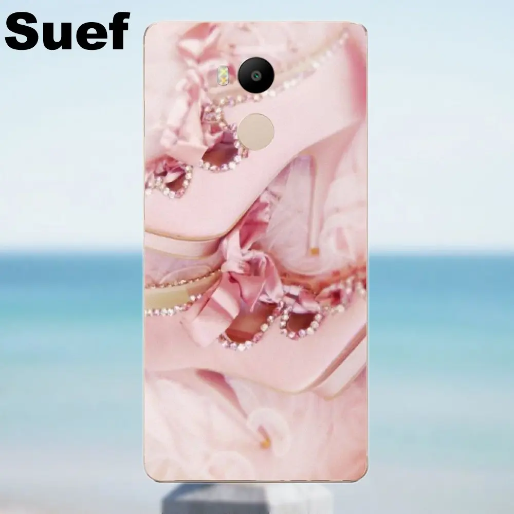 Suef розовые блестящие милые чехлы из ТПУ для Xiaomi Redmi 4 3 3S Pro Mi3 Mi4 Mi4i Mi4C Mi5 Mi5S Mi Max Note 2 |