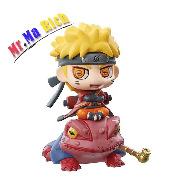 6 шт./компл. Аниме Naruto Zetsu Deidara Uzumaki Sasori Kakuzu 5 см Q Версия Модель ПВХ маленький Kawaii