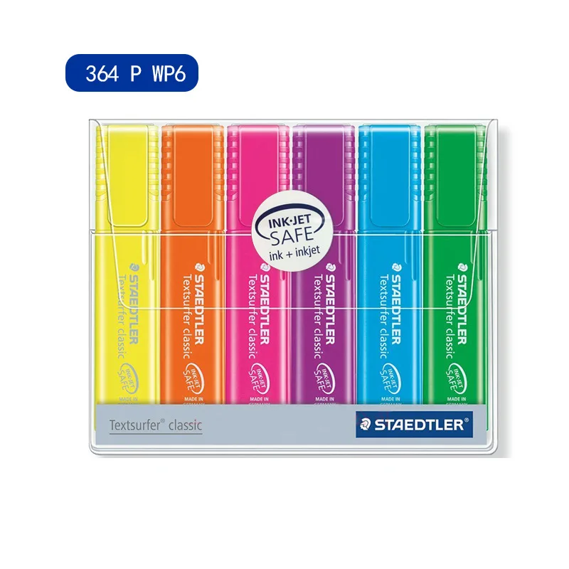 Staedtler Textsurfer классический набор маркеров маркер косой наконечником маркеры флуоресцентный 4/6/доступно 8 цветов