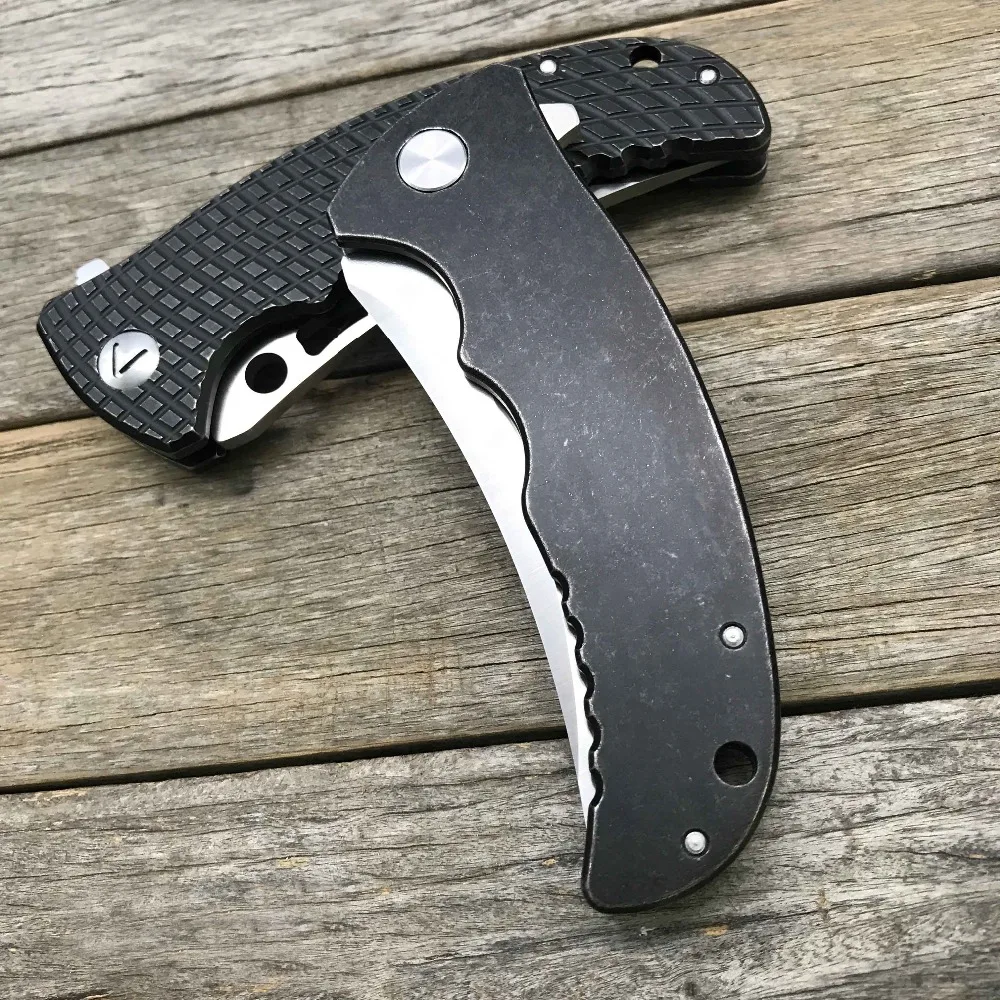 LDT Персия Twosun Kwaiken D2 лезвие титановая ручка нож походные ножи для выживания карманный Открытый тактический нож EDT инструмент