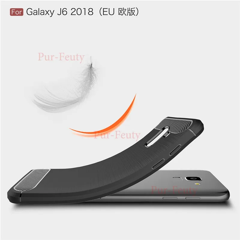 Чехол для samsung Galaxy J6 J600 роскошный мягкий силиконовый ударопрочный чехол для SM J600 J600FN J600F/DS J600FN SM-J600F/DS 6 j J6