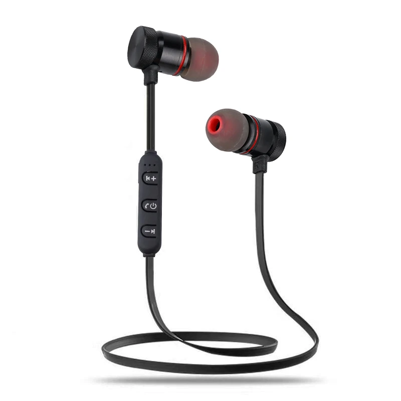 Bluetooth 4 1 металлические спортивные наушники беспроводные магнитные