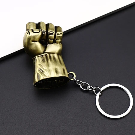 hulk bronze Бесконечность войны Мстители 3 Марвел Тор молот Мьёльнир брелок игрушки серебро Металл Тор Odinson молоток брелок для ключей детские игрушки - Цвет: hulk bronze