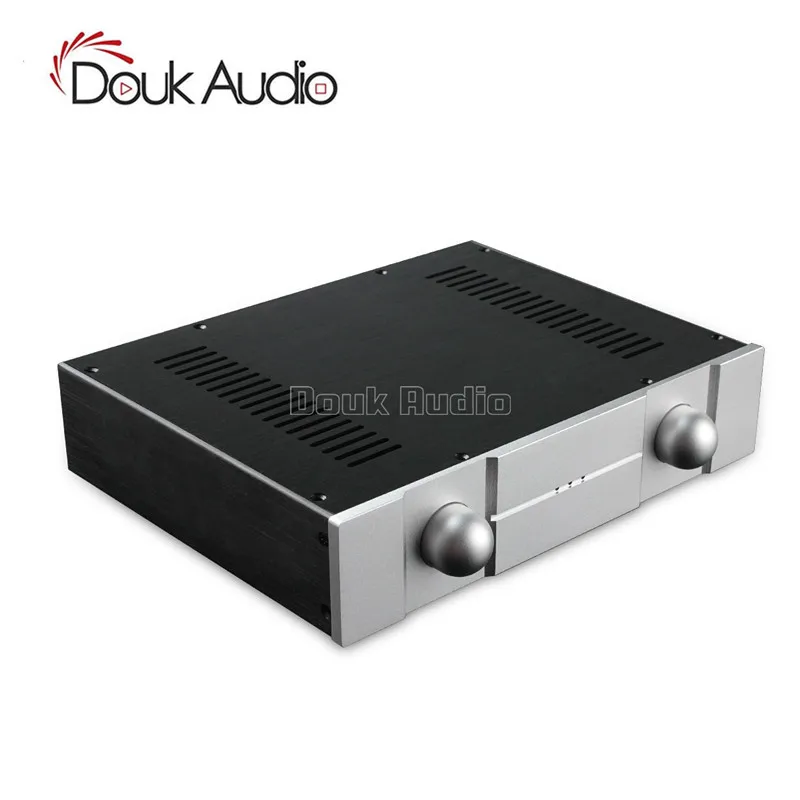 

Douk Audio New Aluminum Chassis Amplifier Enclosure DIY Case DAC House Box (W320*H70*D248mm)