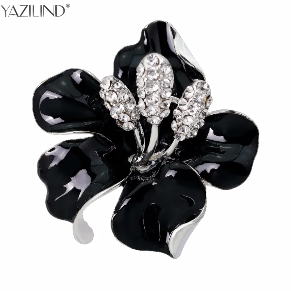 Decorative Scarf Clip &amp Brooch Garment Dress Accessories Wedding Bridal Luxury Flower Rose Pin For Women Jewelry | Украшения и