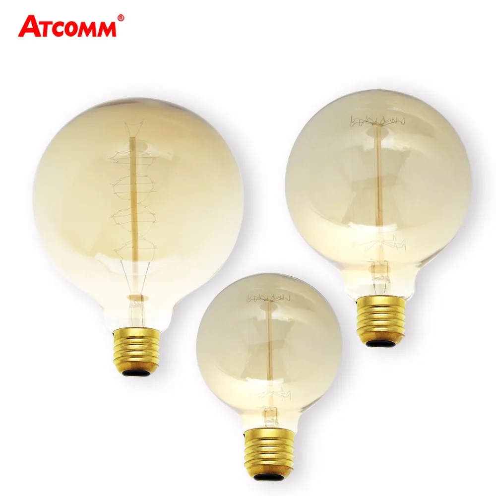 Винтажная лампа накаливания E27 G95 G125 ST64 220 В G80 T10 T45|vintage bulb|st64 edisonretro lamp |
