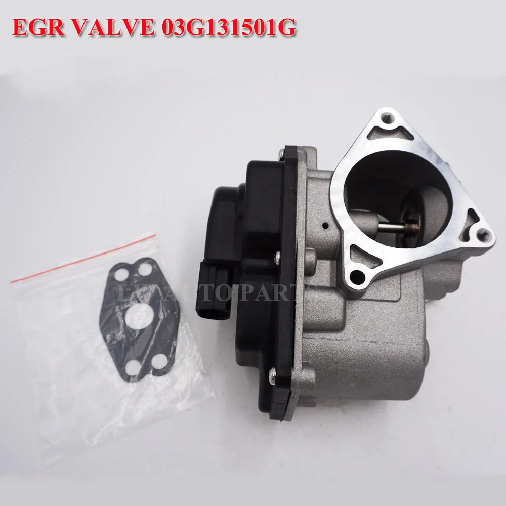 Клапан EGR для AUDI A3 A4 A5 Q5 TT VW BEETLE EOS GOLF JETTA PASSAT SCIROCCO TIGUAN TOUAREG SKODA YETI SEAT 03G131501G|Клапан