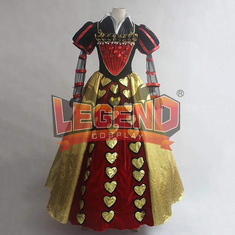 Маскарадный костюм Красной королевы сердец маскарадный на заказ | Тематическая