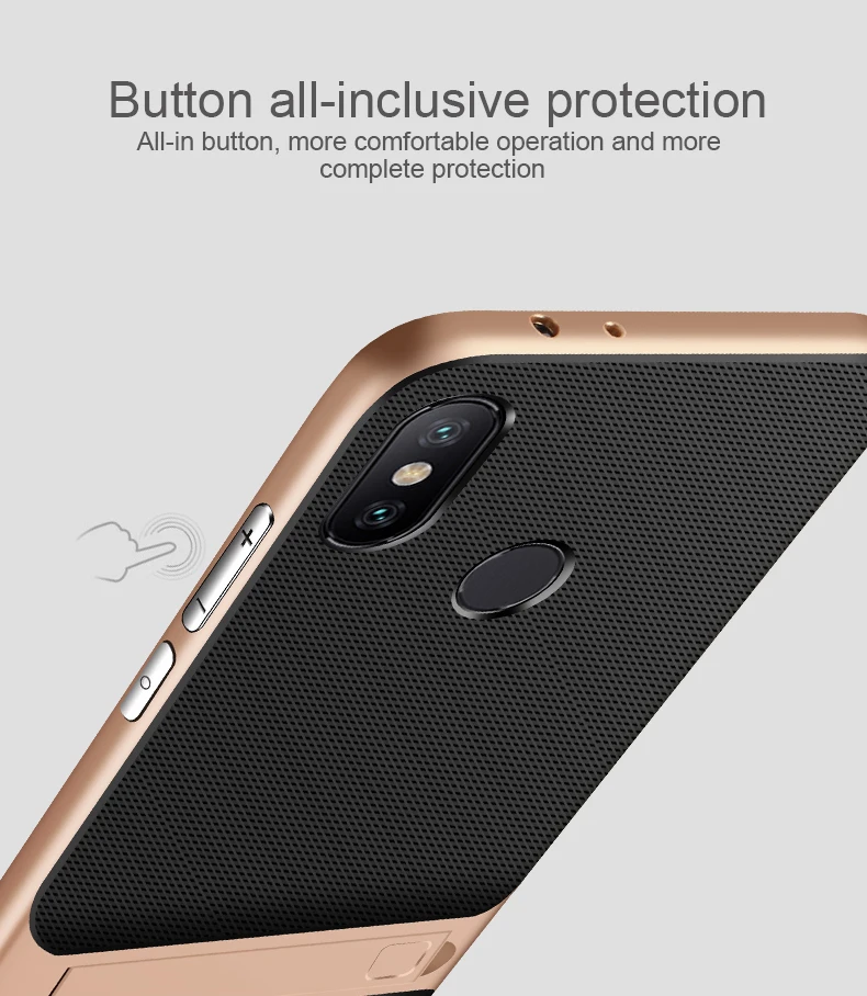 Для Xiaomi A1 A2 Redmi Note 5 Pro Note6 7 матовая Противоударная нейлоновая Броня гибридная резина+ Жесткий ПК Бампер задний Чехол