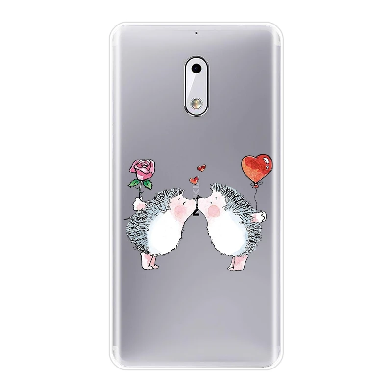 Задняя крышка для Nokia X6 7 Plus мягкий силиконовый чехол 1 2 3 5 6 8 | Мобильные телефоны и