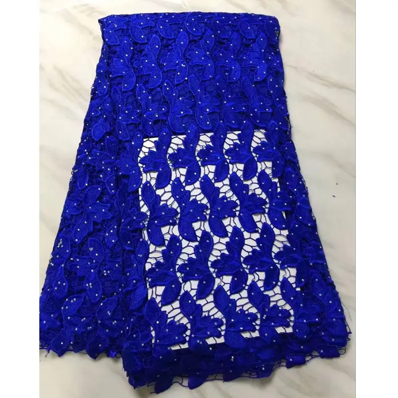 African Lace Fabrics 2018 High Quality Guipure Fabric Women Nigerian Water Soluble For Dress for women-L5 | Дом и сад