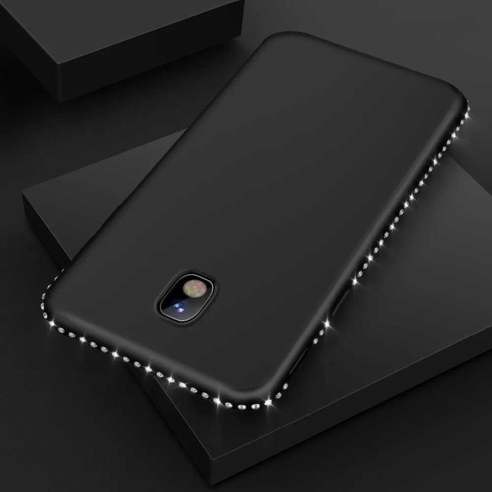Роскошный Ультратонкий чехол для телефона Samsung Galaxy S10 Plus S8 S9 S7 Note 8 9 Lite с блестящей
