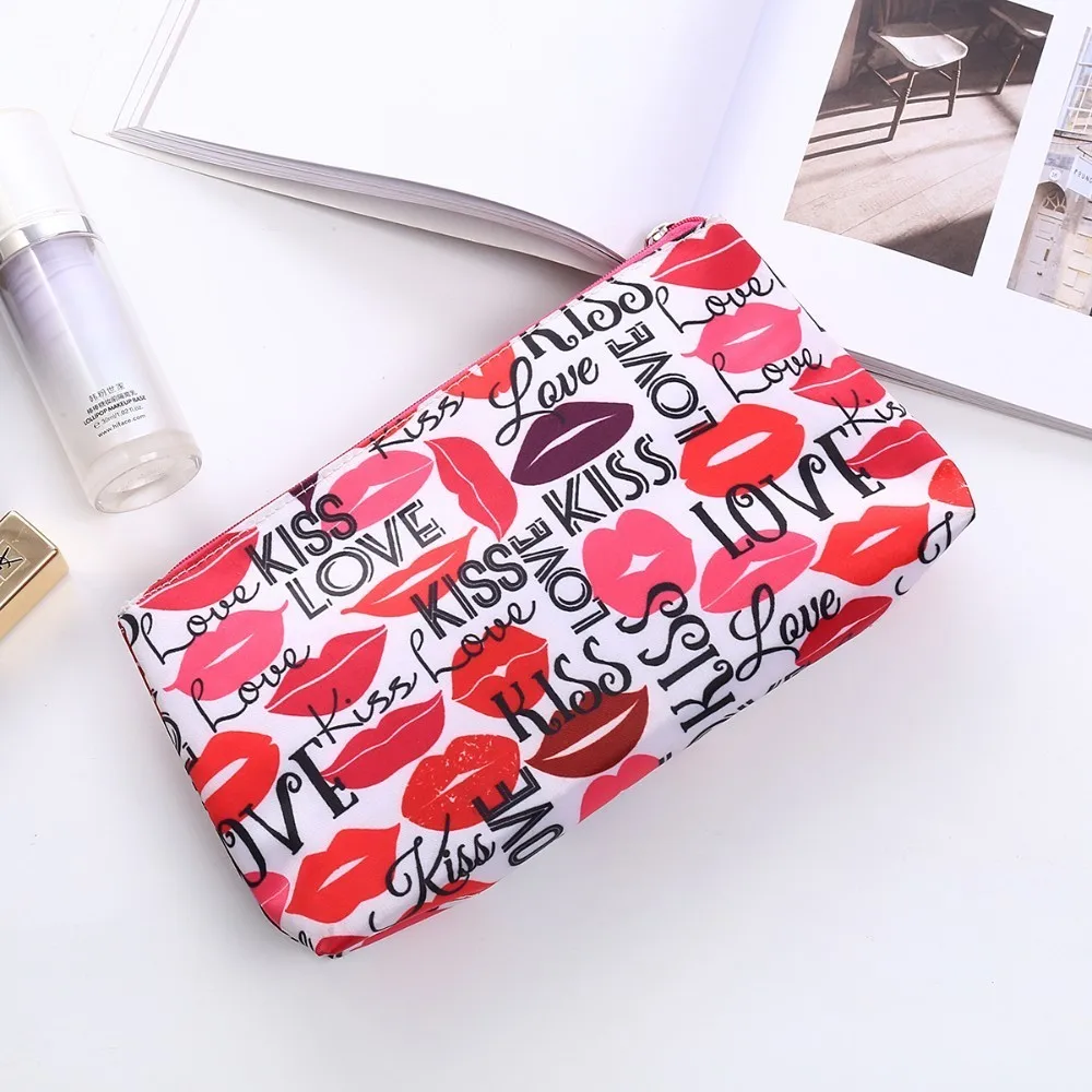 2018 новые модные женские туфли Малый косметичка для путешествий средства ухода за