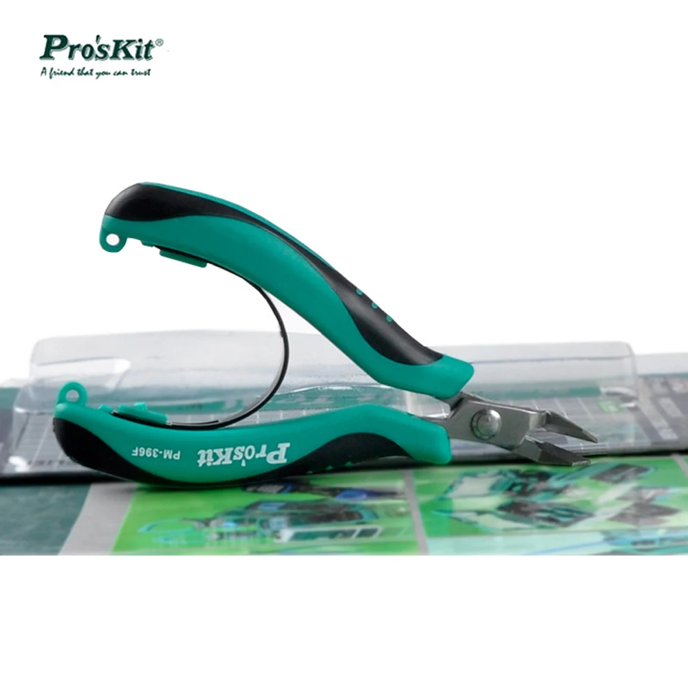 Pro'sKit PM-396F щипцы диагональные плоскогубцы для электрического кабеля для бисероплетения